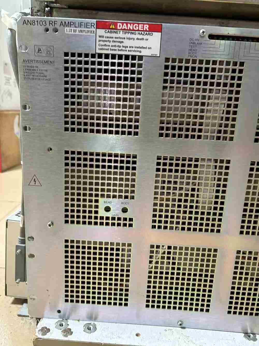 GE MRI AN8103 SRFDII RF AMP Exciter HDX HDXT RFID Access & Monitoring ICs Product CN Contact Us